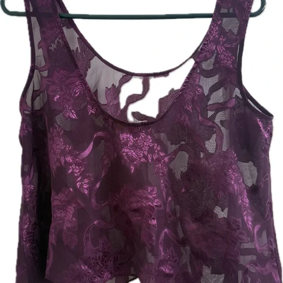 Victoria’s Secret Vintage Gold Tag Lingerie Sleepwear Patterned Classic Sz Small - Picture 3 of 11